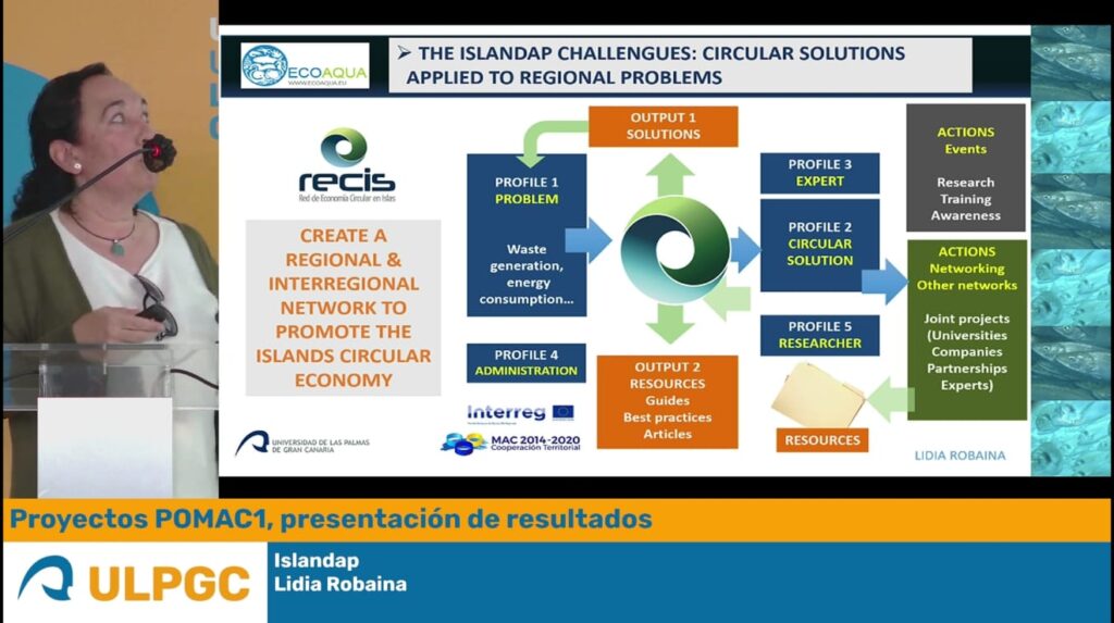Presentation of the results of the ISLANDAP project