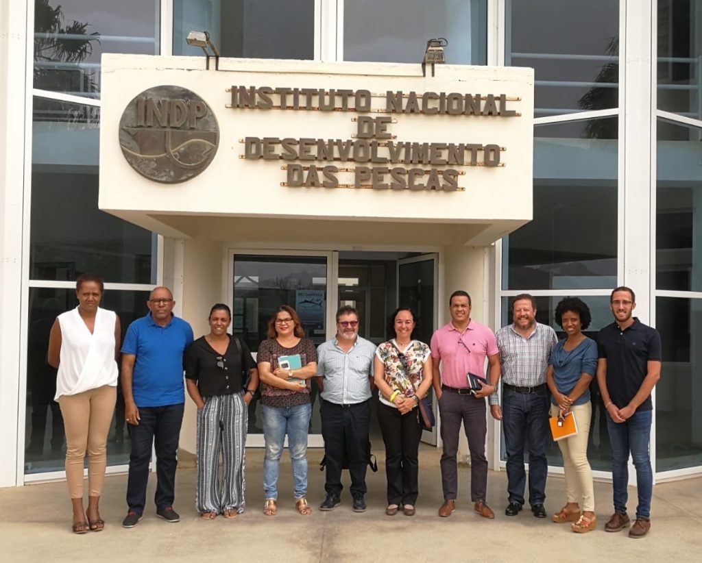 Las jornadas del equipo Islandap en Cabo Verde concluyen con reuniones y visitas técnicas, en São Vicente