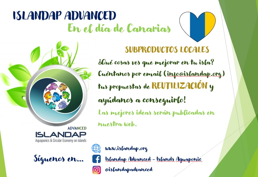 ¡En el día de Canarias cuéntanos tus propuestas sobre reutilización de subproductos locales!